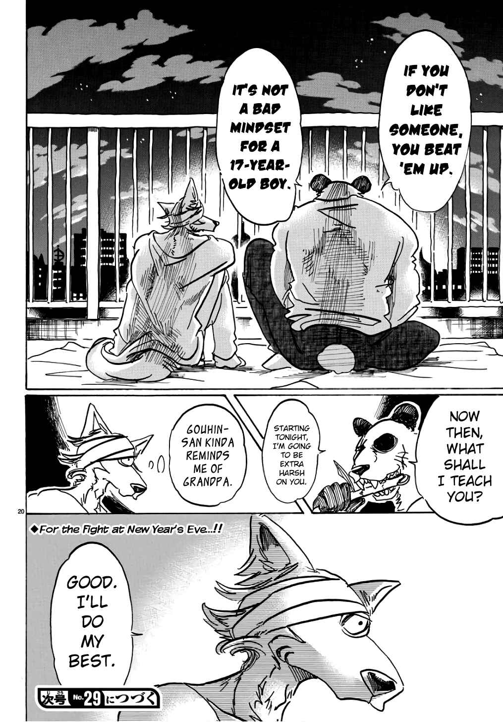 Page 19 Chapter 85 BEASTARS