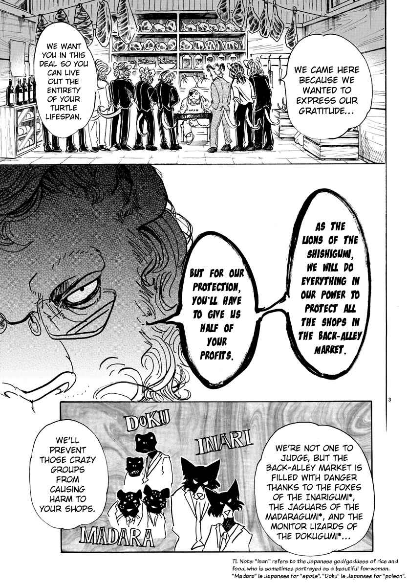 Page 3 Chapter 56 BEASTARS