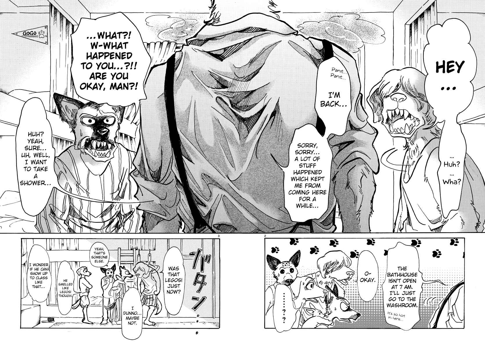 Page 2 Chapter 62 BEASTARS