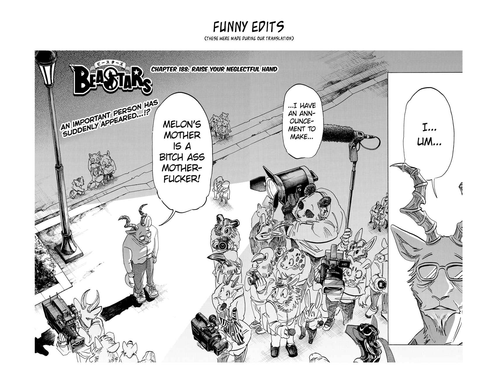 Page 20 Chapter 188 BEASTARS