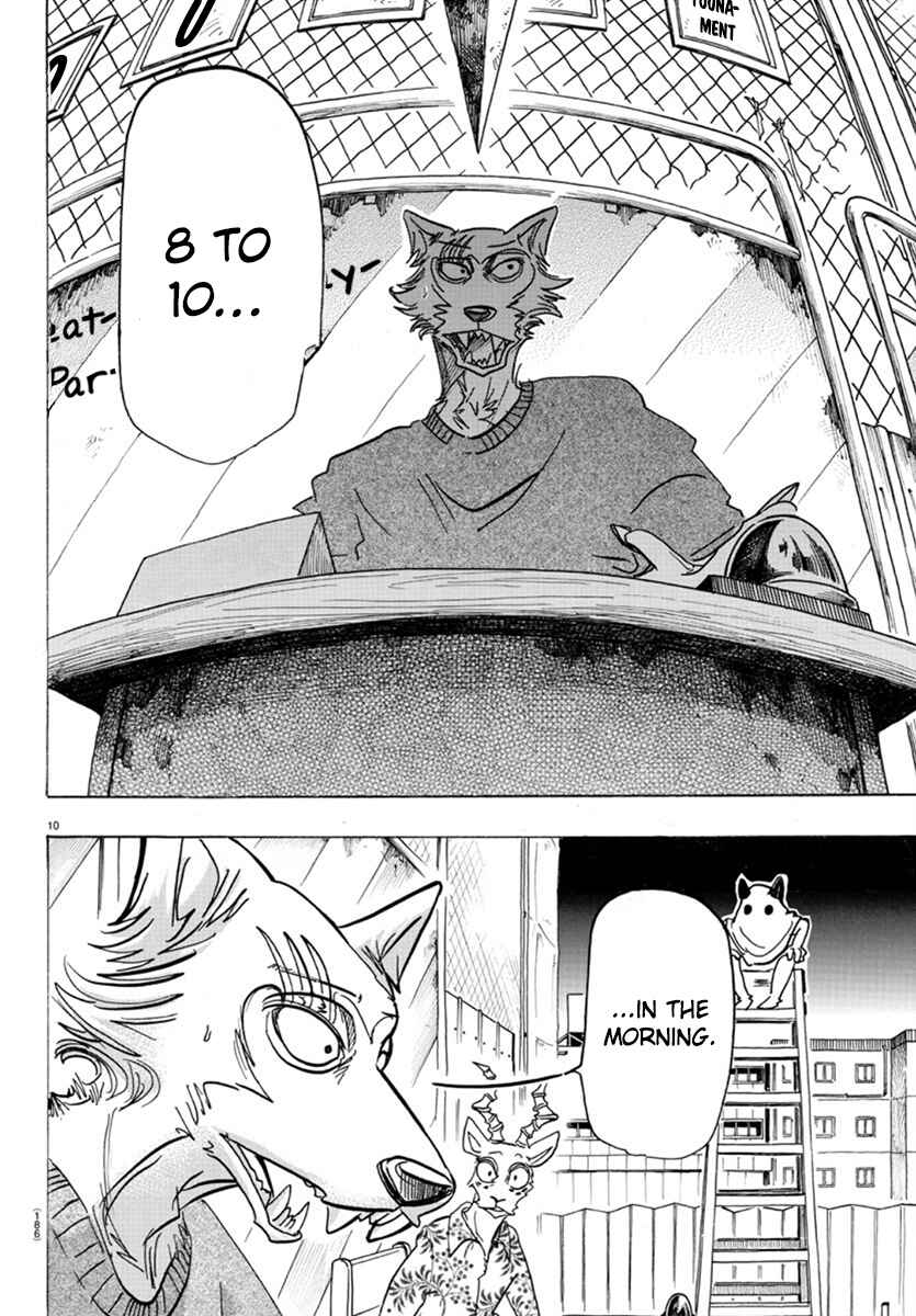 Page 10 Chapter 168 BEASTARS