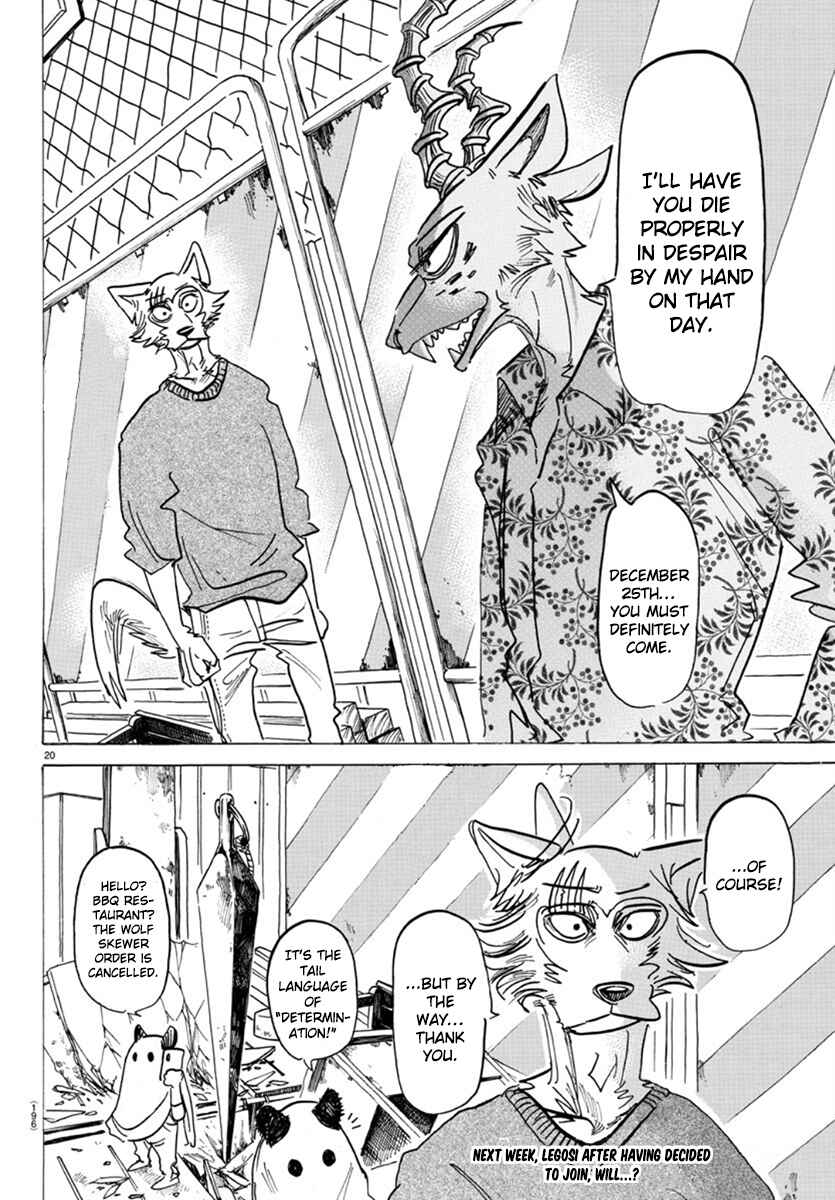 Page 19 Chapter 168 BEASTARS