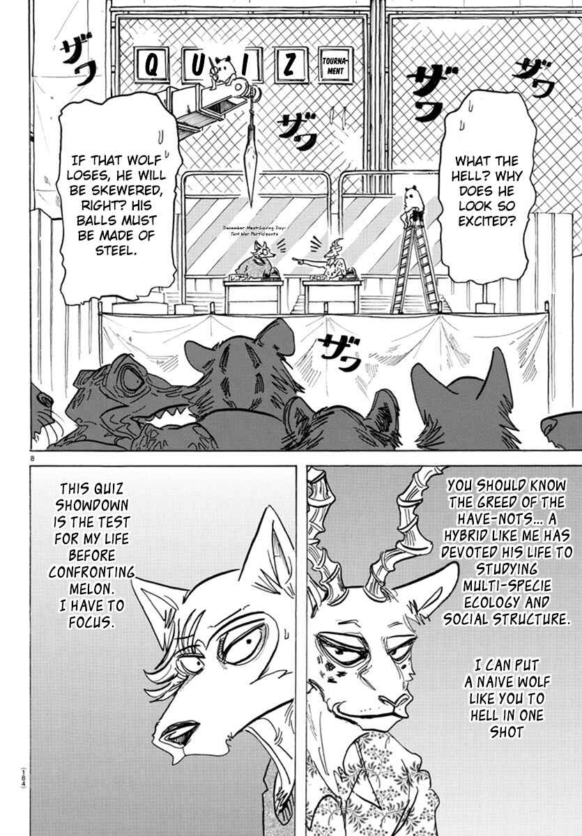 Page 8 Chapter 168 BEASTARS