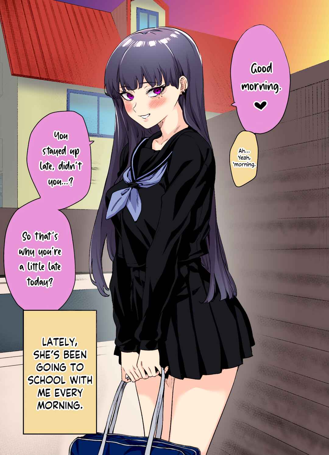 Page 1 Chapter 8 I Thought She Was a Yandere, but Apparently Shes Even Worse (Fan Colored)