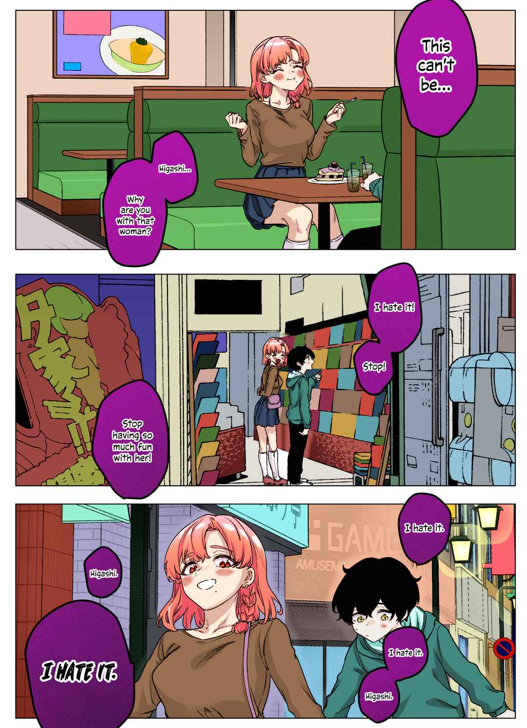 Page 1 Chapter 25 I Thought She Was a Yandere, but Apparently Shes Even Worse (Fan Colored)