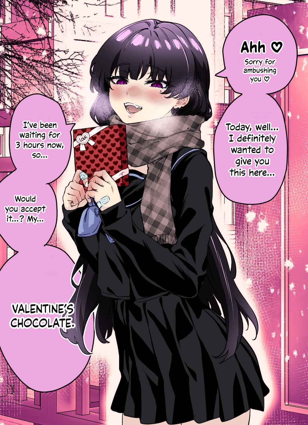 Page 1 Chapter 49.5 I Thought She Was a Yandere, but Apparently Shes Even Worse (Fan Colored)