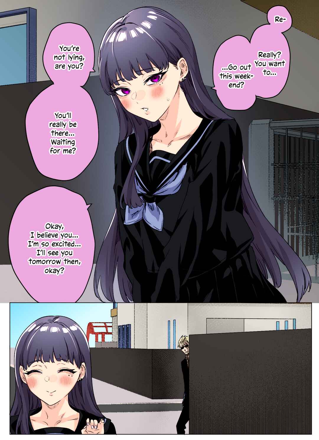 Page 1 Chapter 16 I Thought She Was a Yandere, but Apparently Shes Even Worse (Fan Colored)