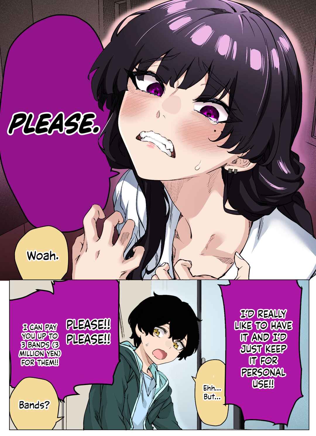 Page 3 Chapter 50 I Thought She Was a Yandere, but Apparently Shes Even Worse (Fan Colored)