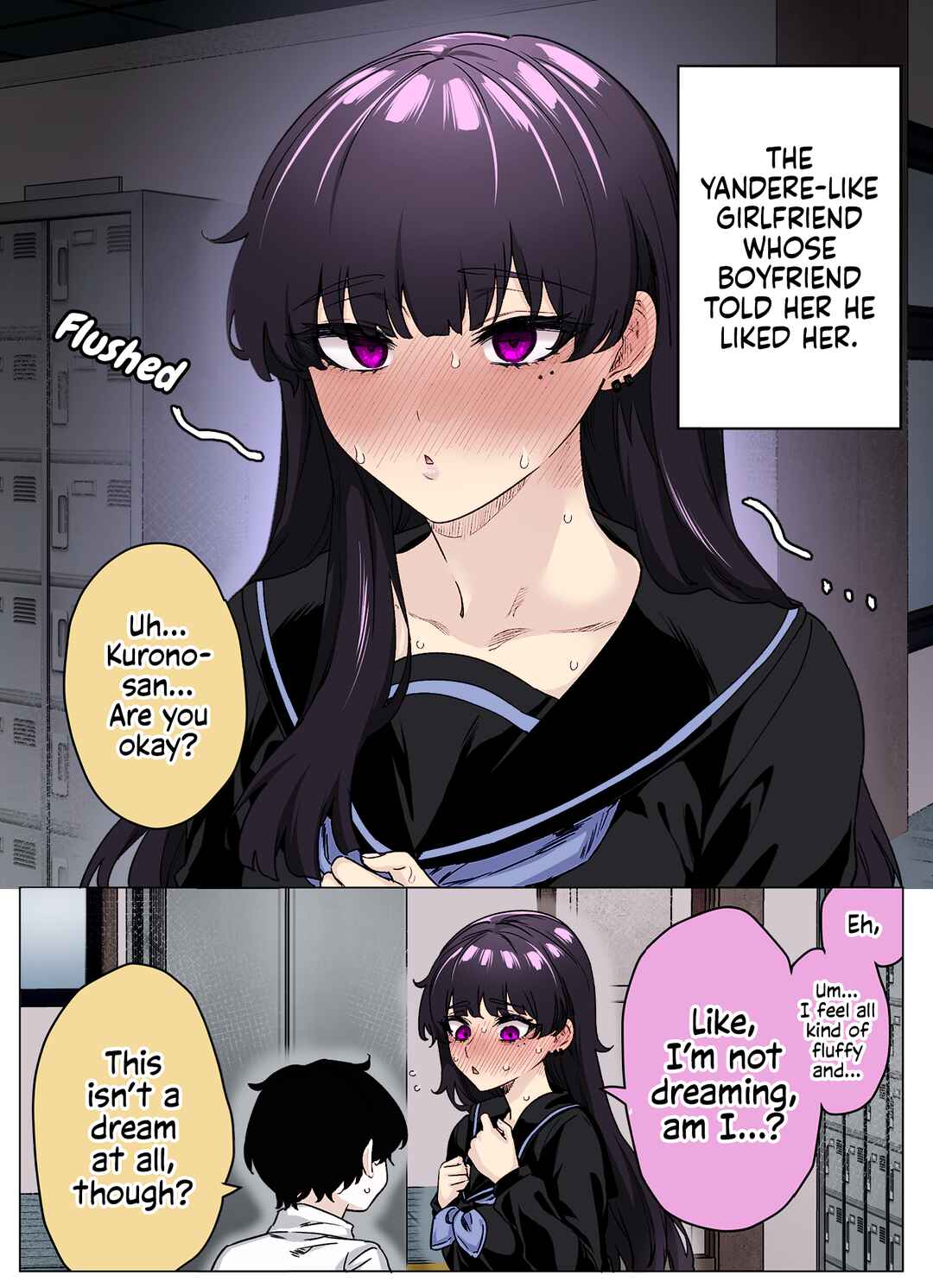 Page 1 Chapter 44 I Thought She Was a Yandere, but Apparently Shes Even Worse (Fan Colored)