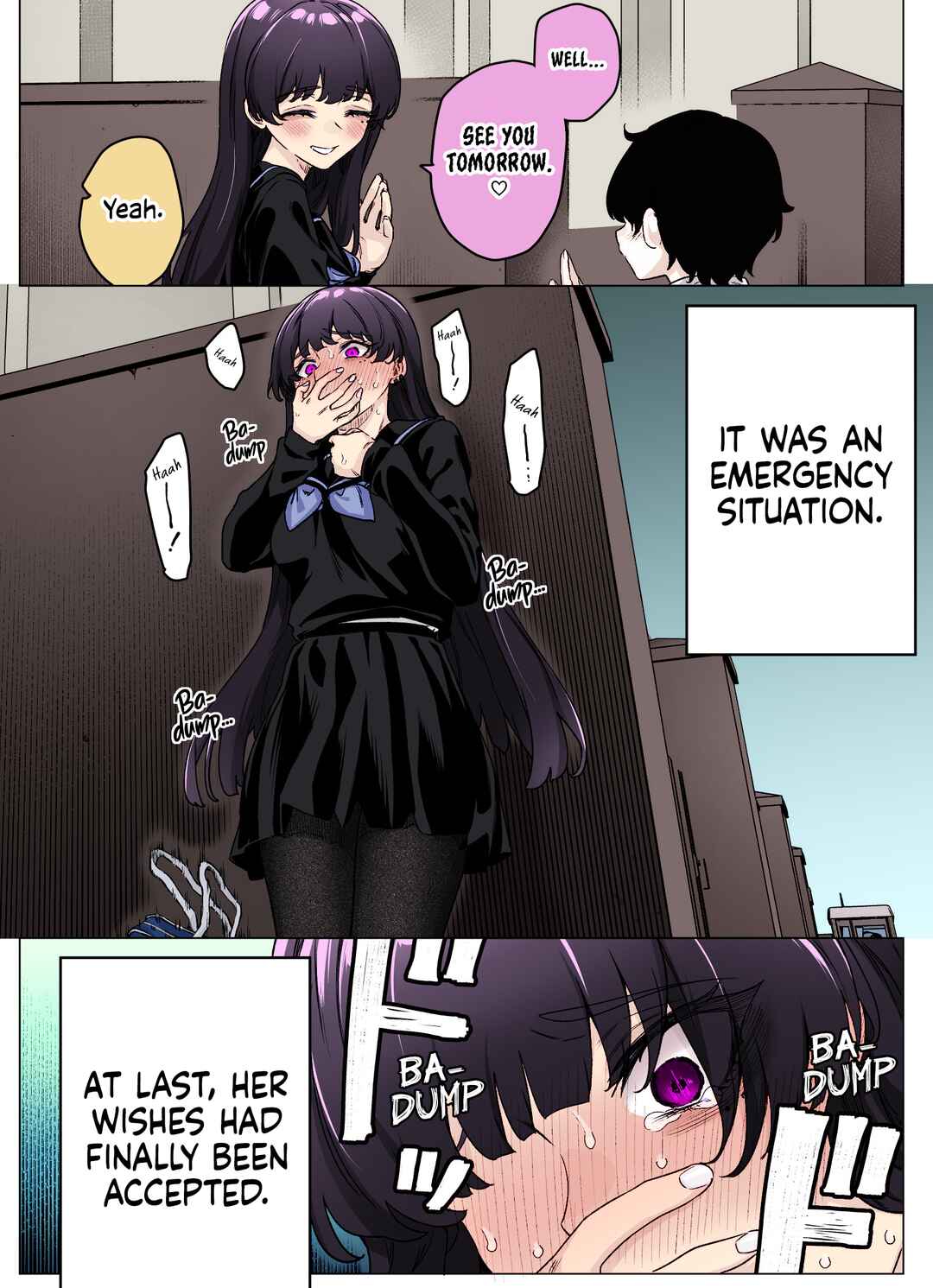 Page 1 Chapter 45 I Thought She Was a Yandere, but Apparently Shes Even Worse (Fan Colored)