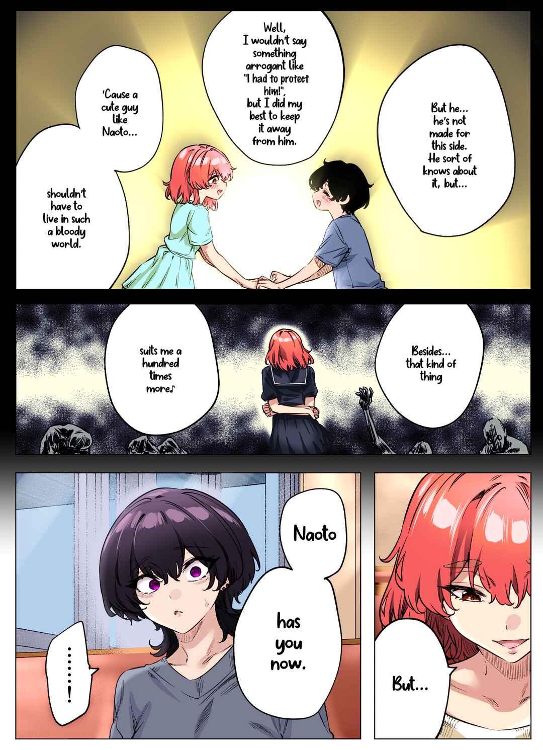 Page 3 Chapter 70 I Thought She Was a Yandere, but Apparently Shes Even Worse (Fan Colored)
