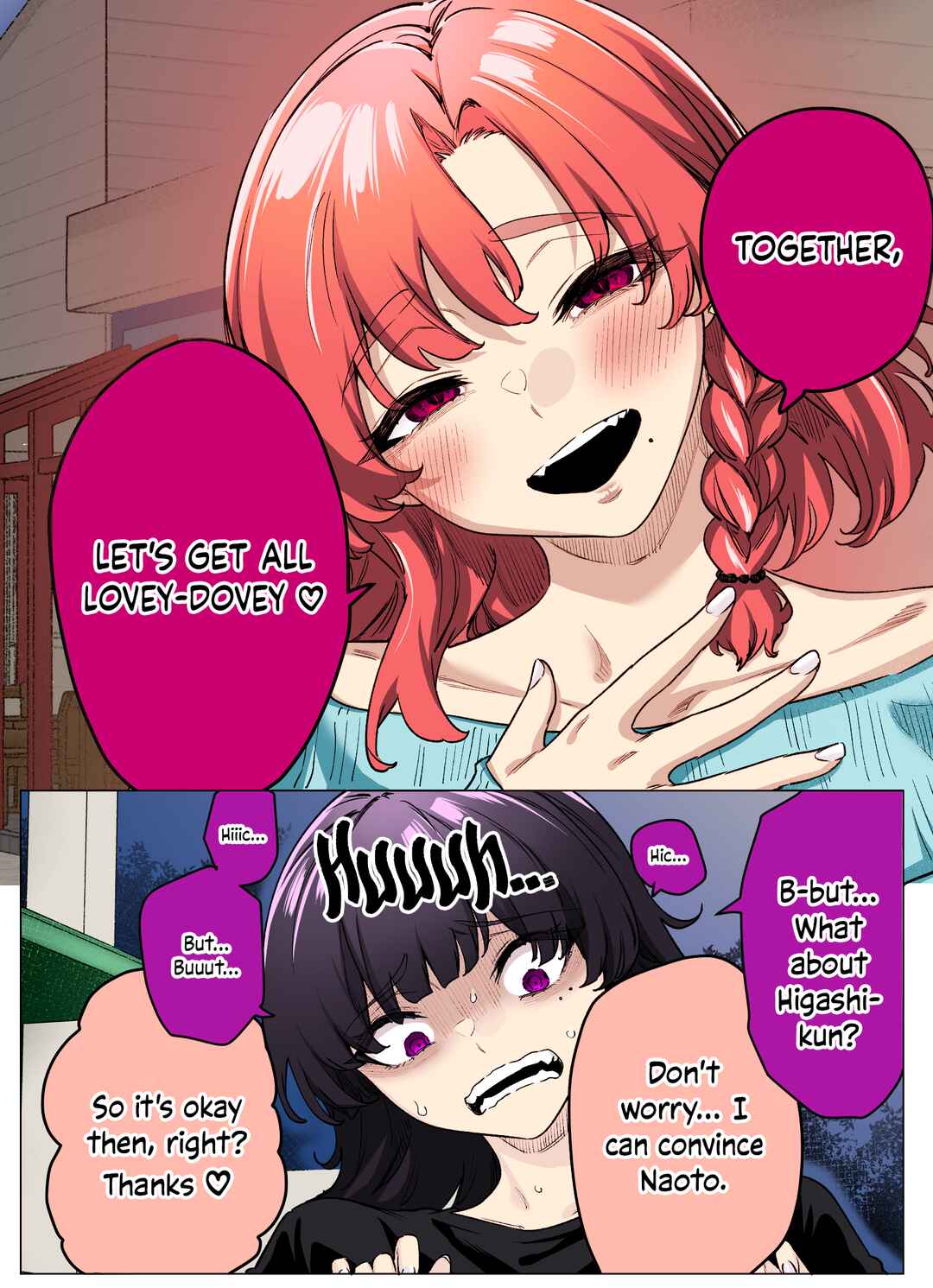 Page 2 Chapter 35 I Thought She Was a Yandere, but Apparently Shes Even Worse (Fan Colored)