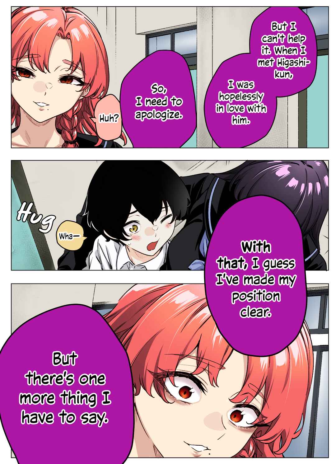 Page 3 Chapter 38 I Thought She Was a Yandere, but Apparently Shes Even Worse (Fan Colored)