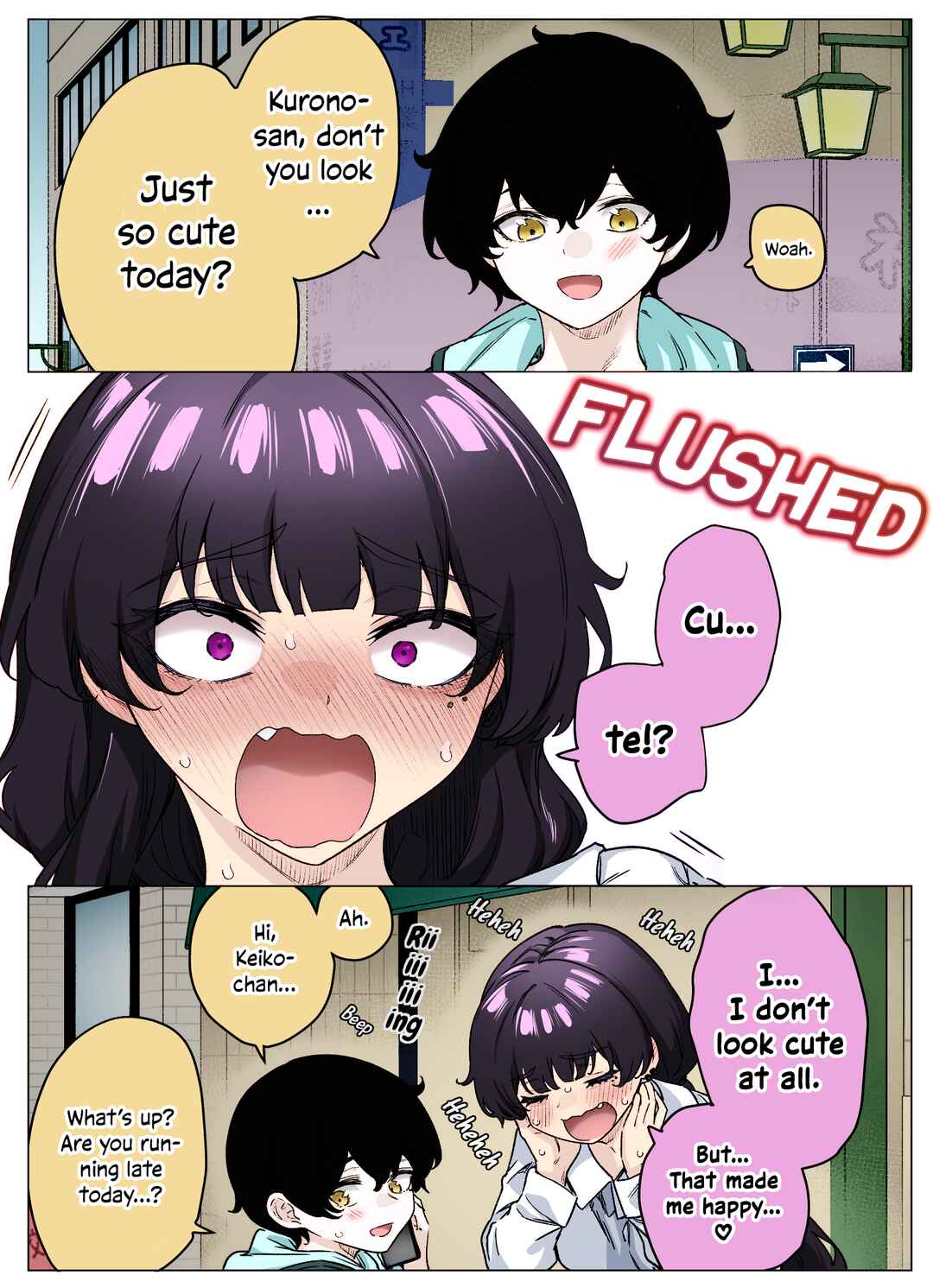 Page 2 Chapter 48 I Thought She Was a Yandere, but Apparently Shes Even Worse (Fan Colored)