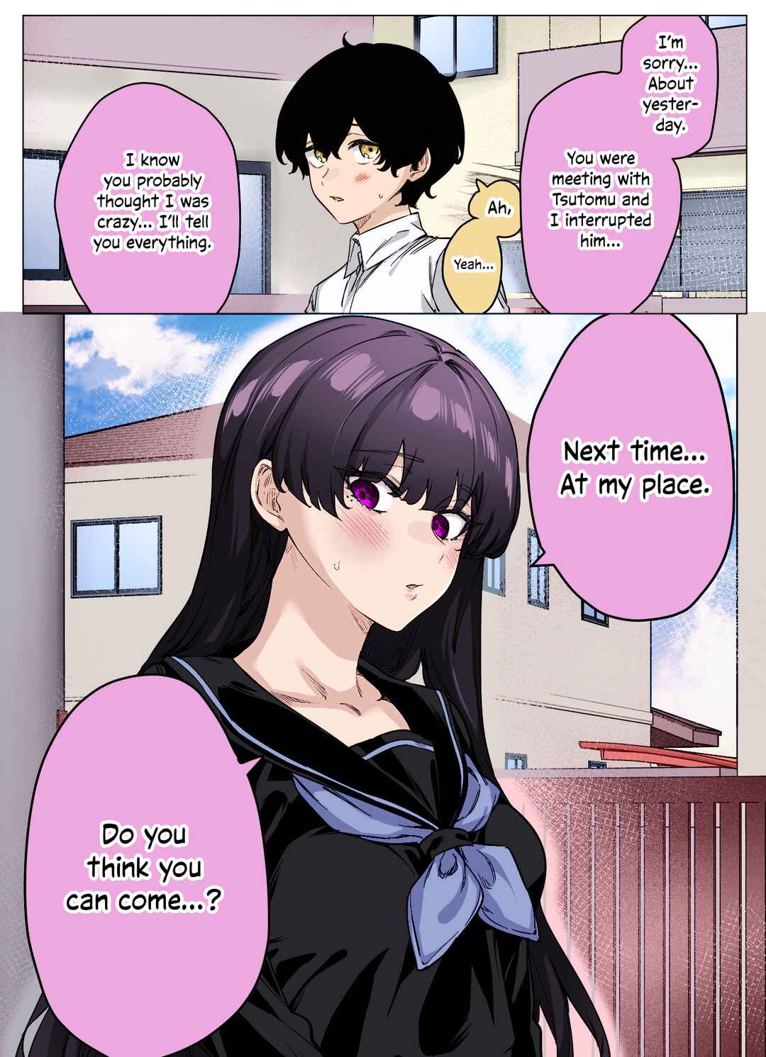 Page 1 Chapter 58 I Thought She Was a Yandere, but Apparently Shes Even Worse (Fan Colored)