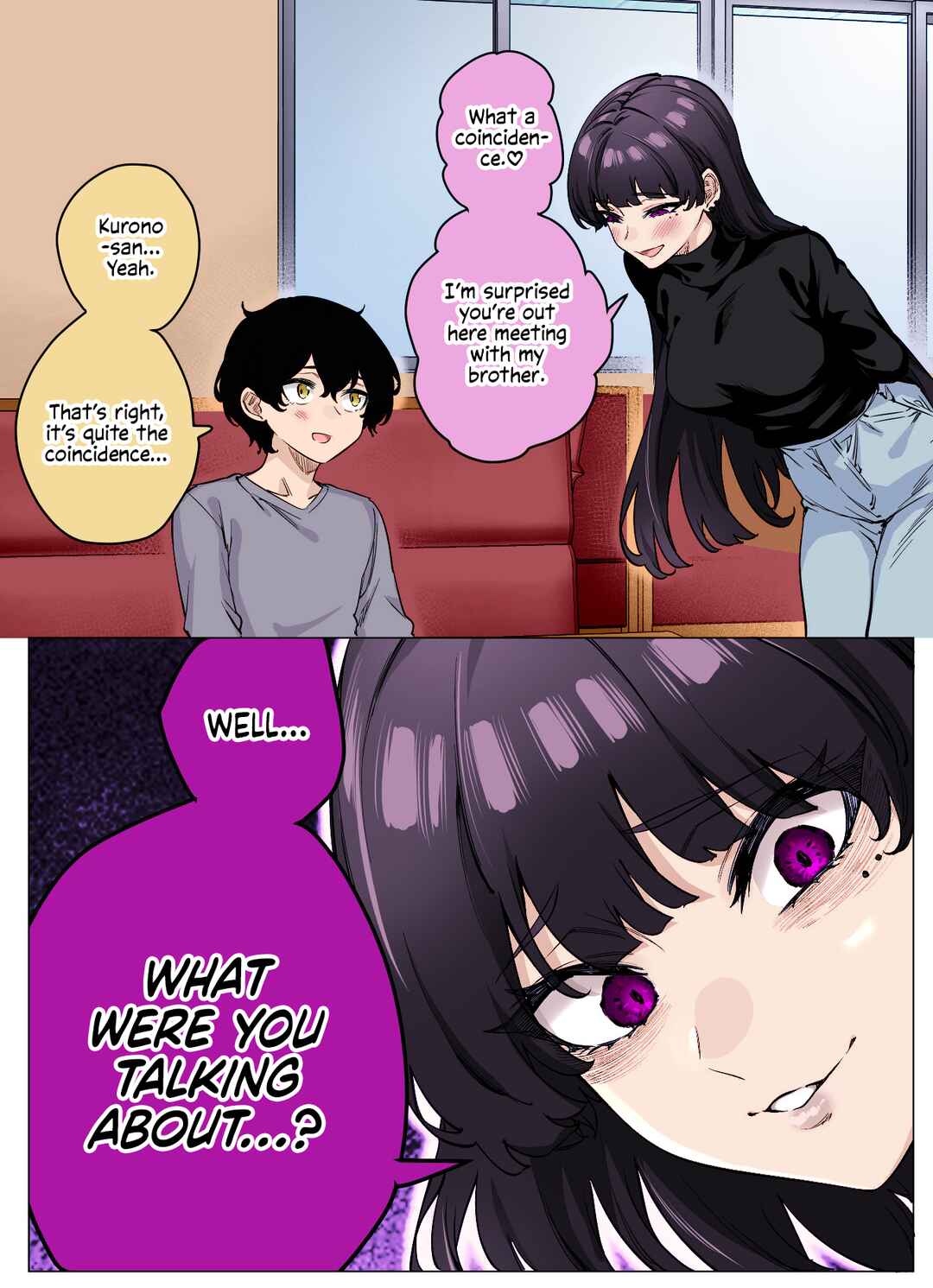 Page 3 Chapter 56 I Thought She Was a Yandere, but Apparently Shes Even Worse (Fan Colored)
