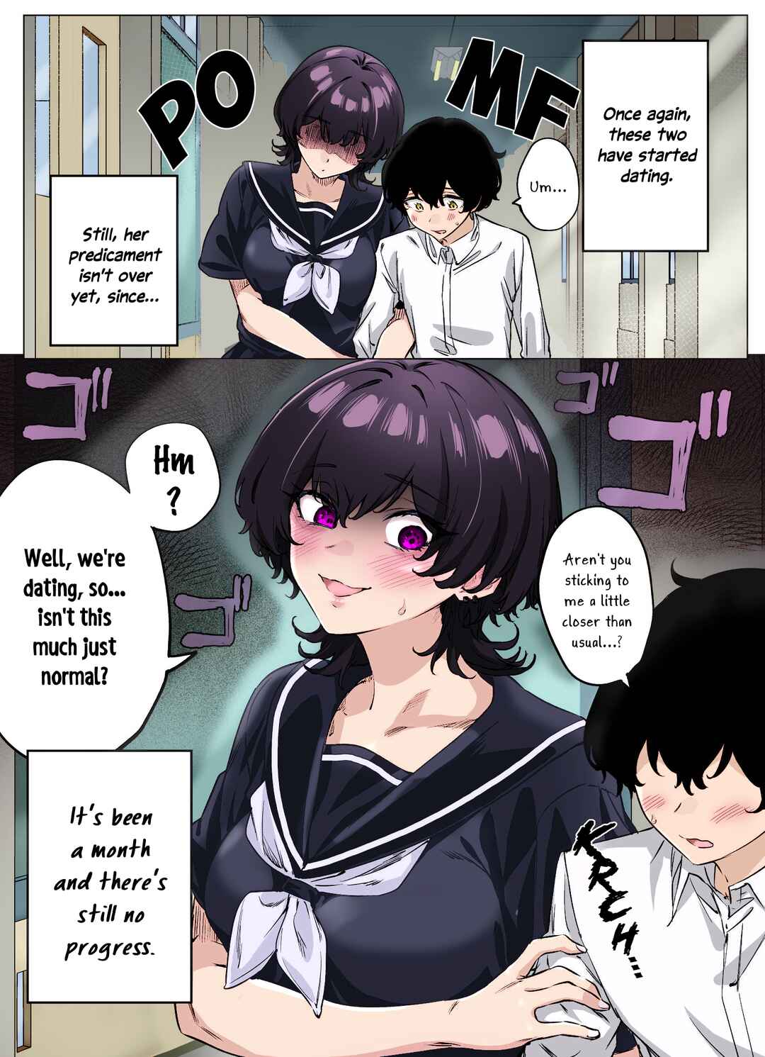 Page 1 Chapter 71 I Thought She Was a Yandere, but Apparently Shes Even Worse (Fan Colored)