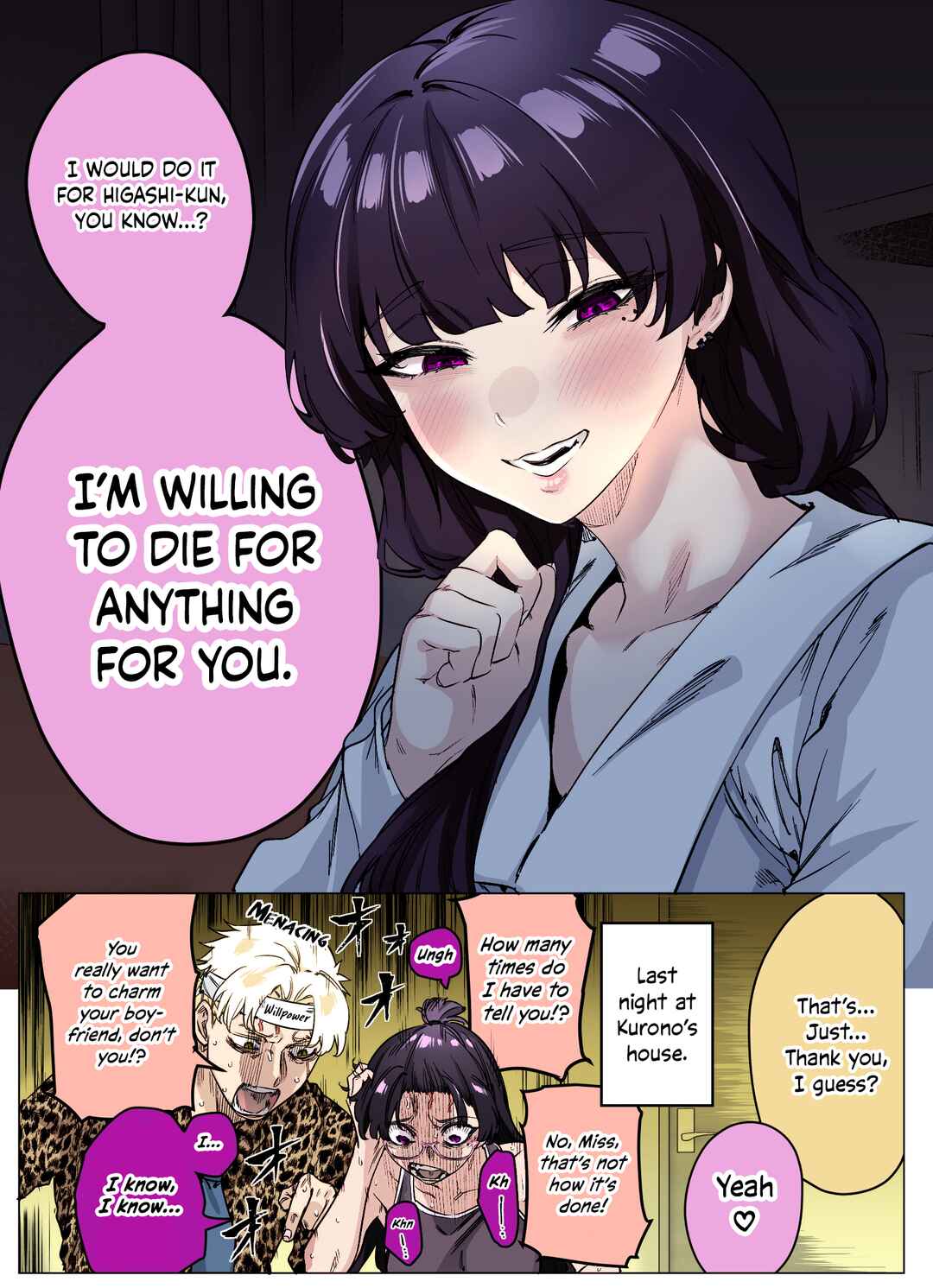 Page 2 Chapter 52 I Thought She Was a Yandere, but Apparently Shes Even Worse (Fan Colored)