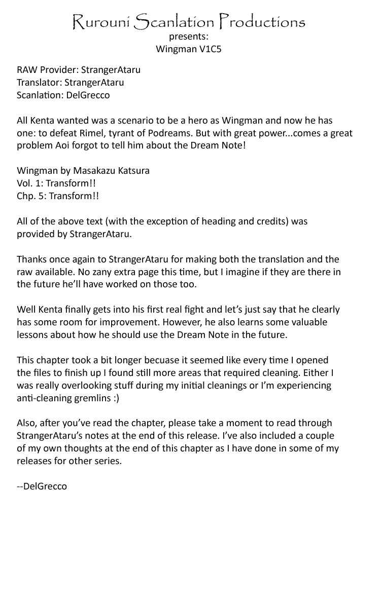 Page 20 Chapter 5 Wing-Man