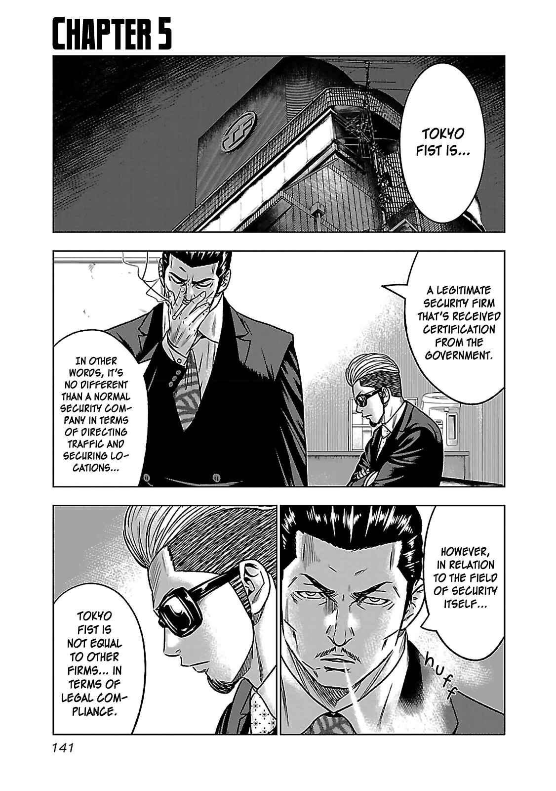 Page 1 Chapter 5 Bouncer -Tokyo Fist-