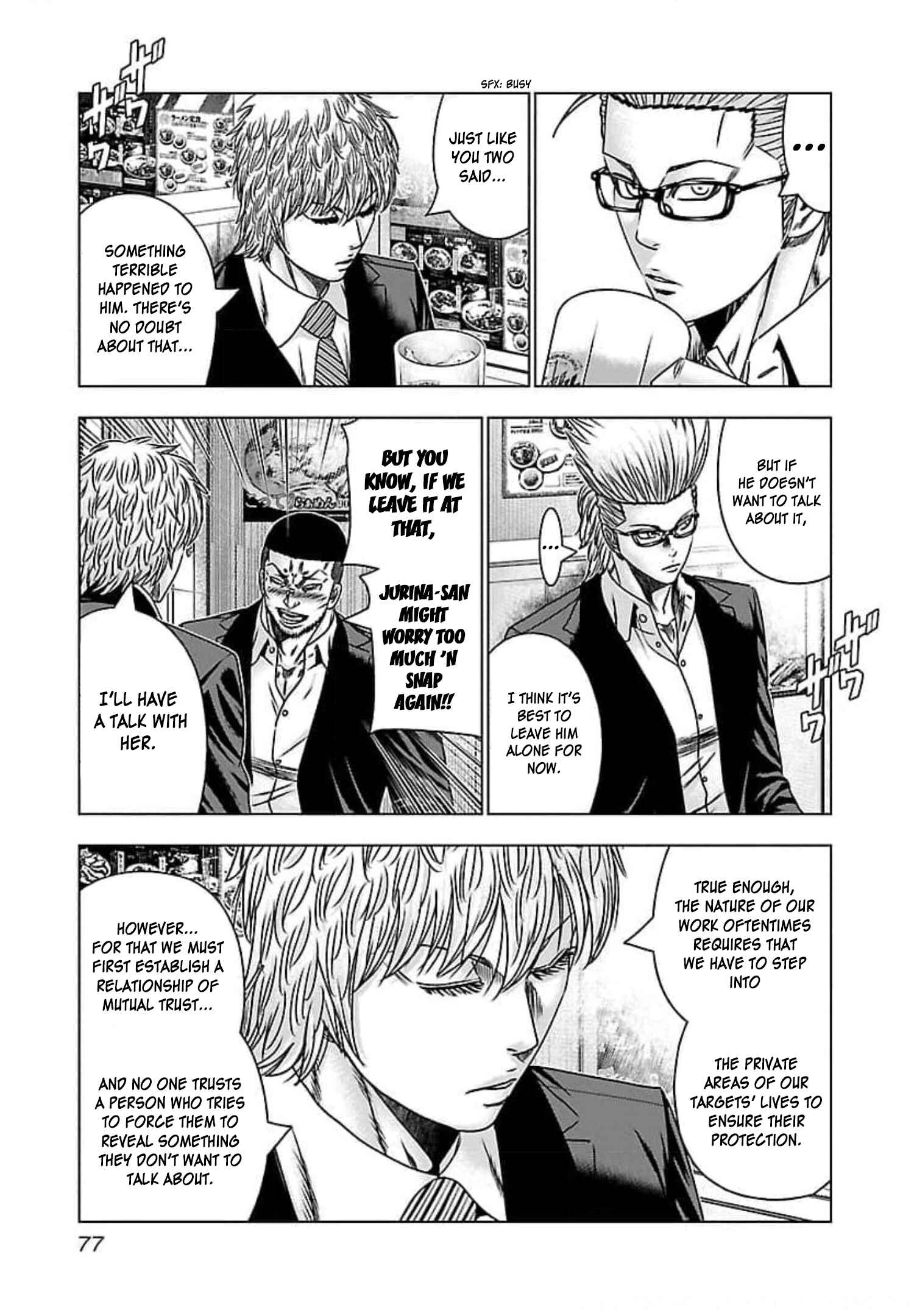 Page 8 Chapter 70 Bouncer -Tokyo Fist-