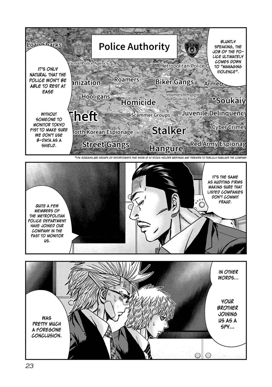 Page 23 Chapter 80 Bouncer -Tokyo Fist-