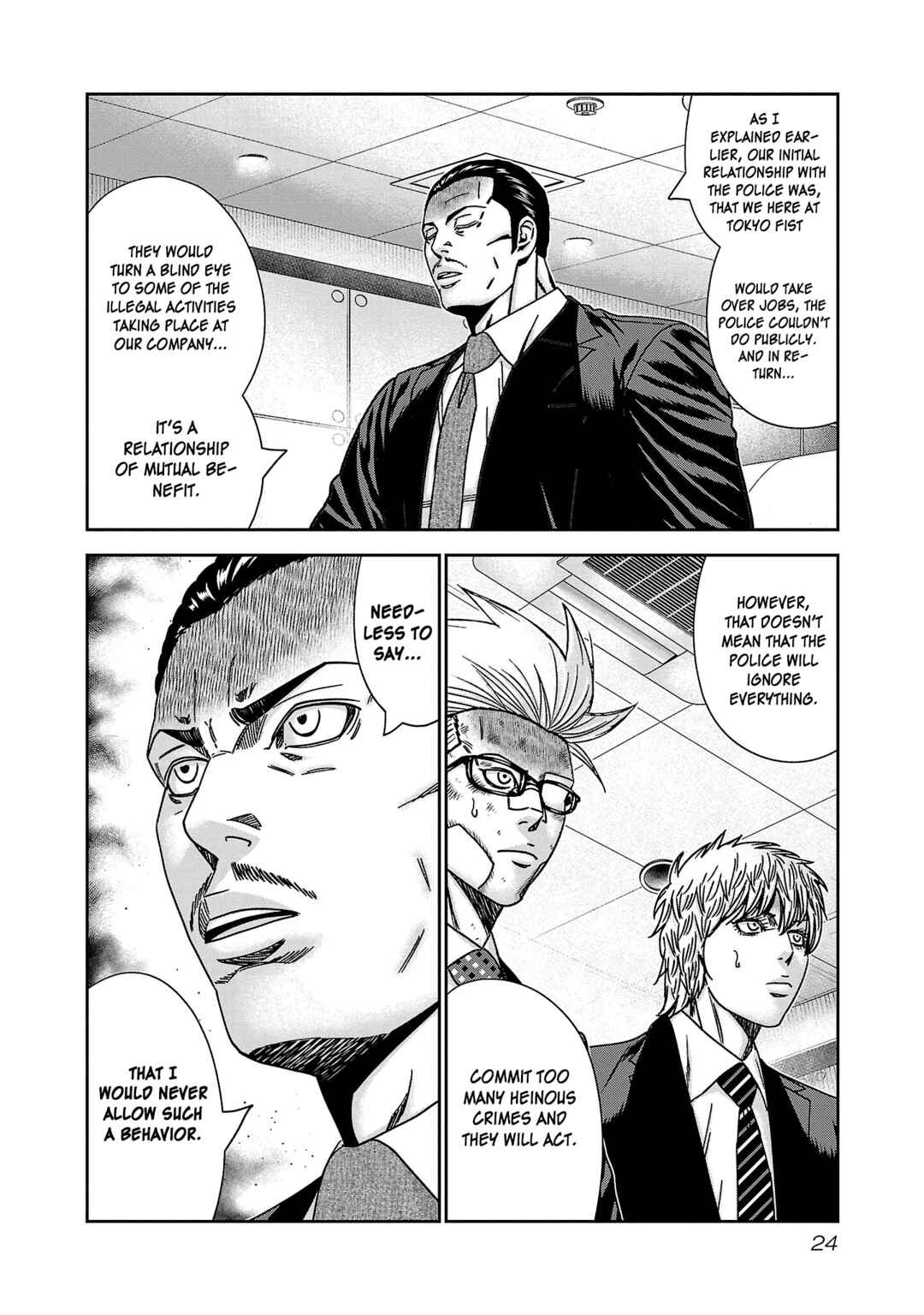 Page 24 Chapter 80 Bouncer -Tokyo Fist-