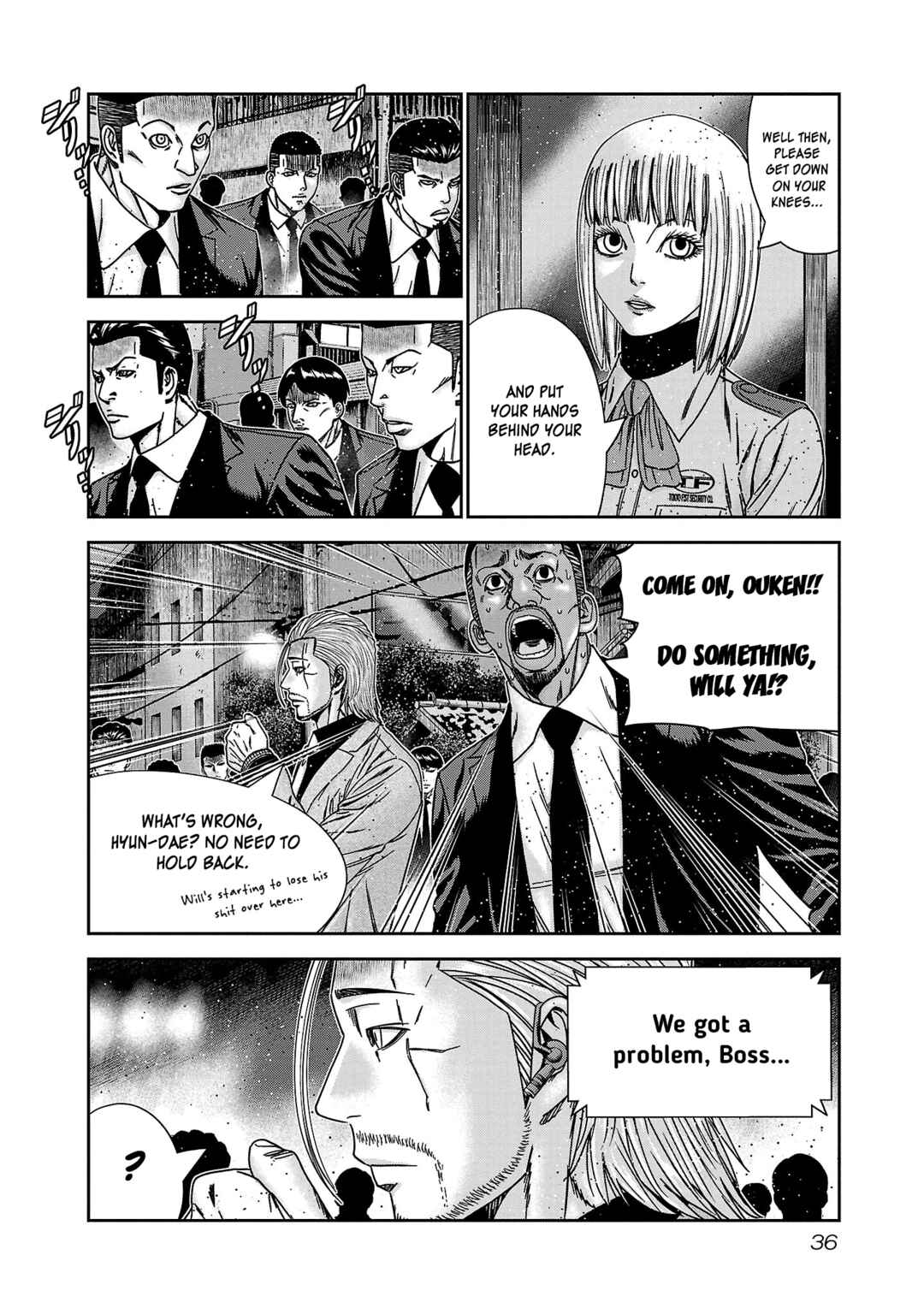 Page 35 Chapter 80 Bouncer -Tokyo Fist-