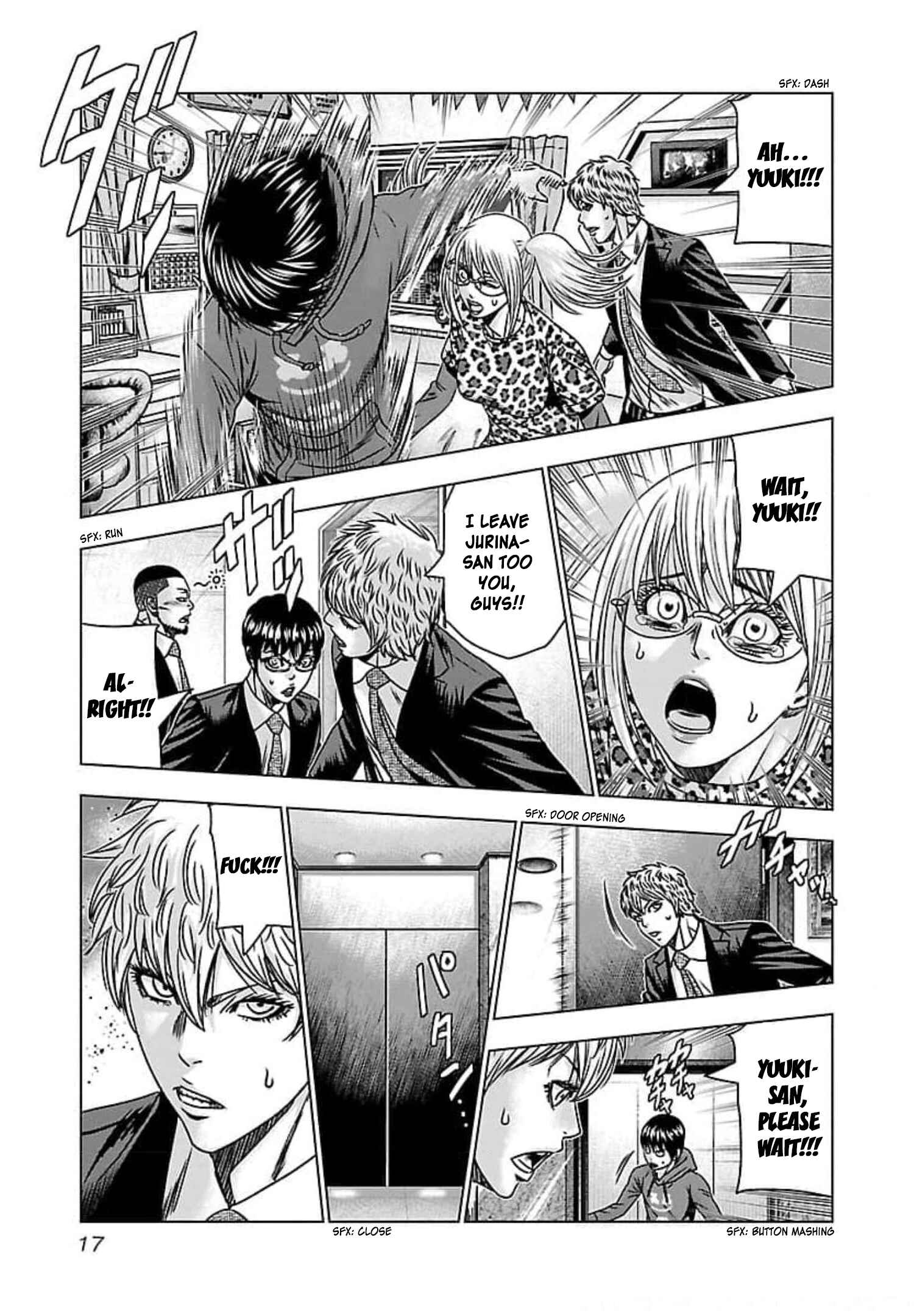 Page 17 Chapter 68 Bouncer -Tokyo Fist-