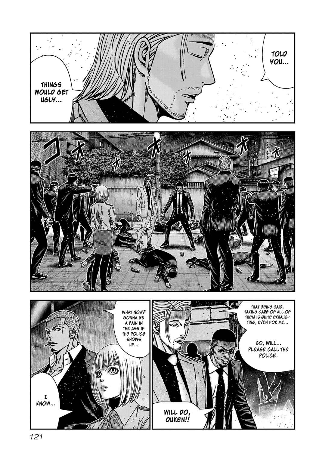 Page 16 Chapter 83 Bouncer -Tokyo Fist-