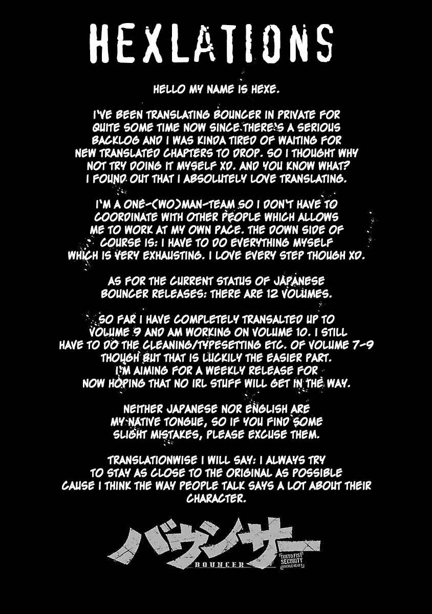 Page 1 Chapter 34 Bouncer -Tokyo Fist-