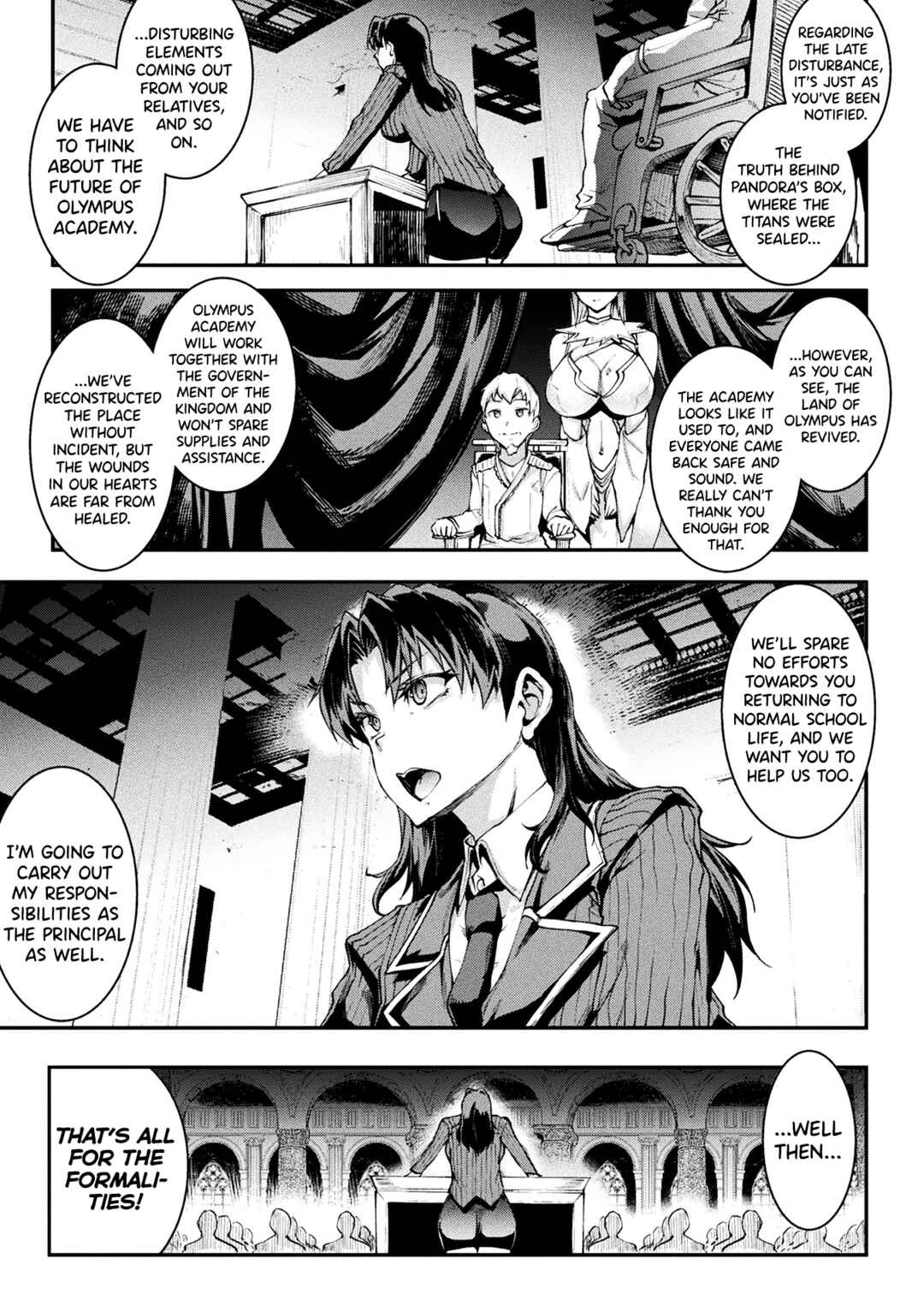 Page 28 Chapter 35 Raikou Shinki Igis Magia -PANDRA saga 3rd ignition