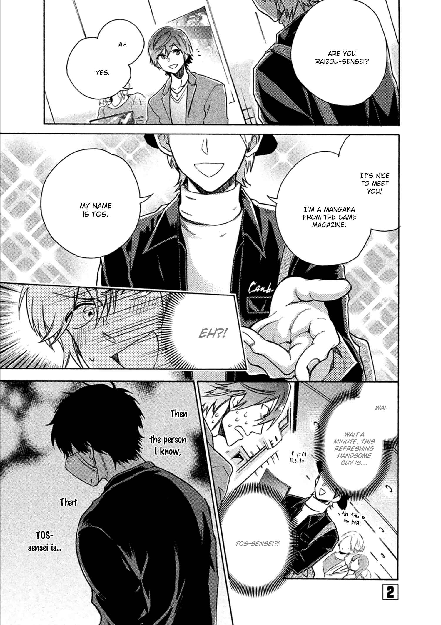 Page 3 Chapter 2 Comic Party Wonder Love