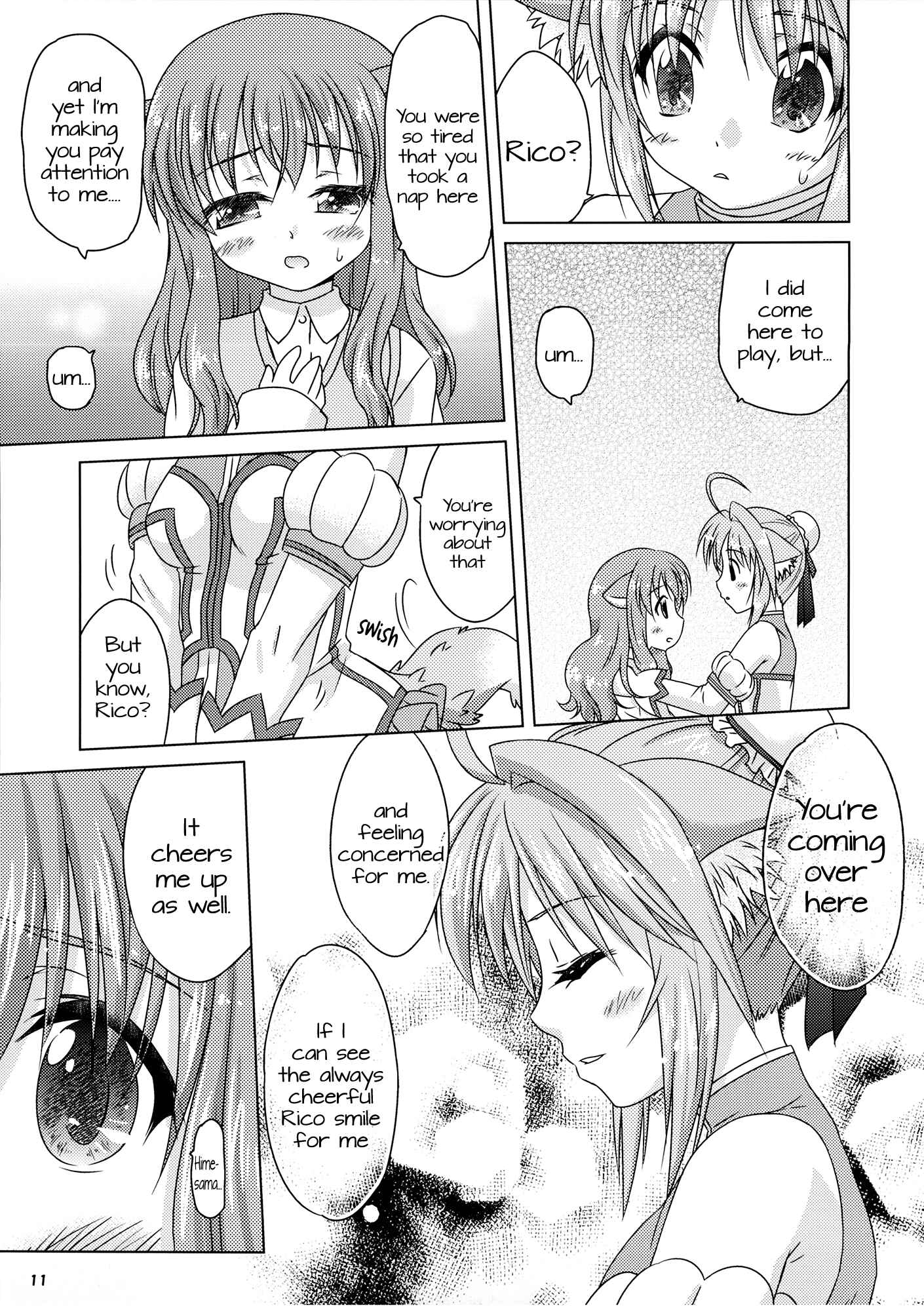Page 11 Chapter Unknown_21a5 Dog Days - Ricotta e Principessa (Doujinshi)
