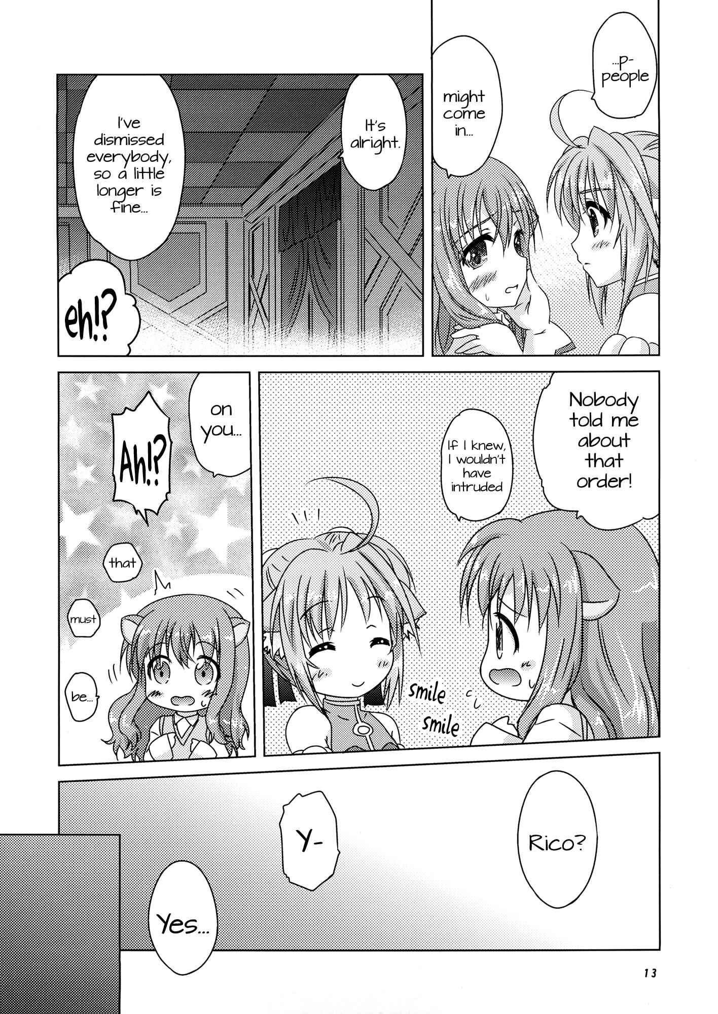 Page 13 Chapter Unknown_21a5 Dog Days - Ricotta e Principessa (Doujinshi)