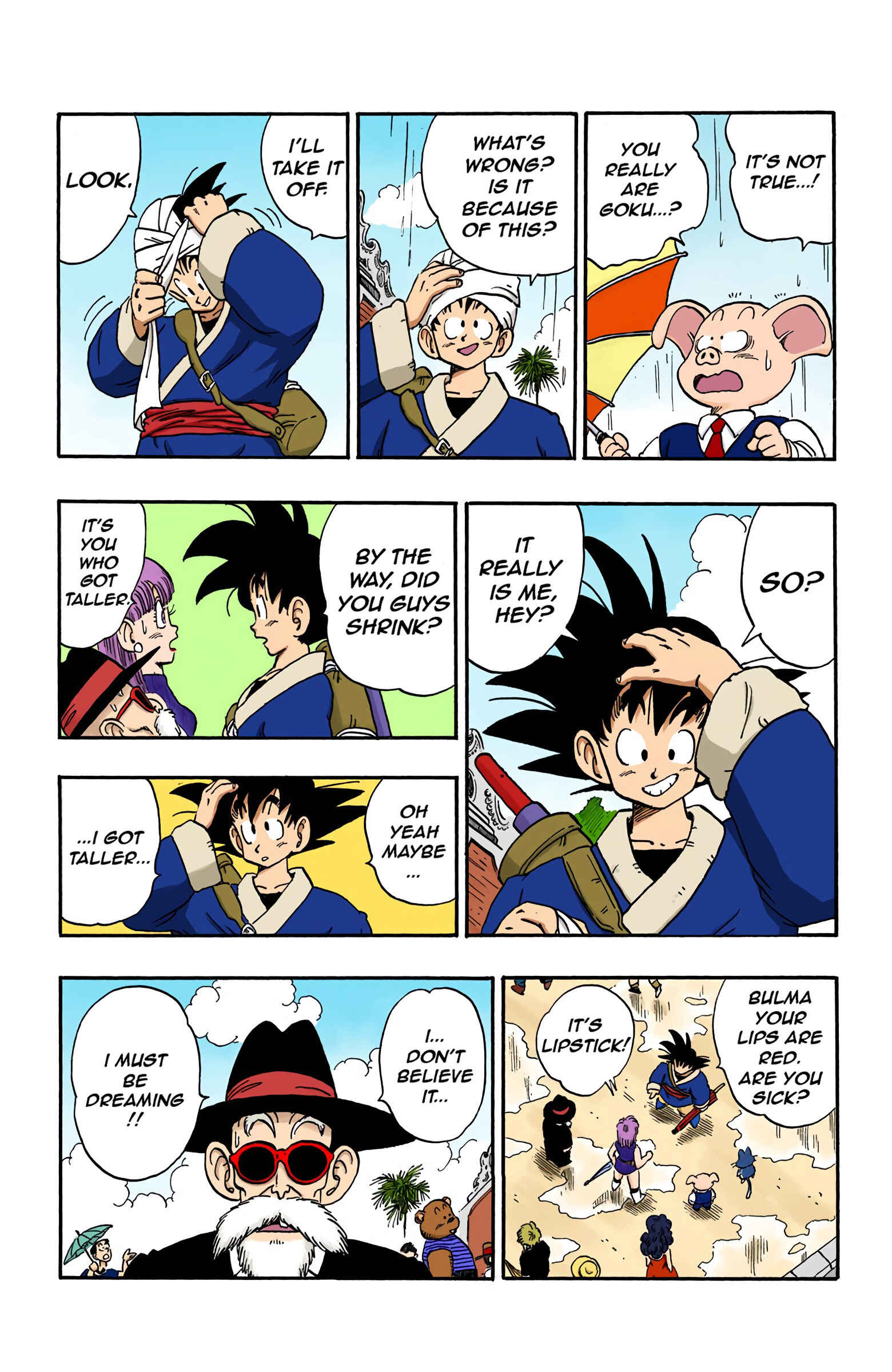 Page 7 Chapter 166 Dragon Ball (Official Colored)
