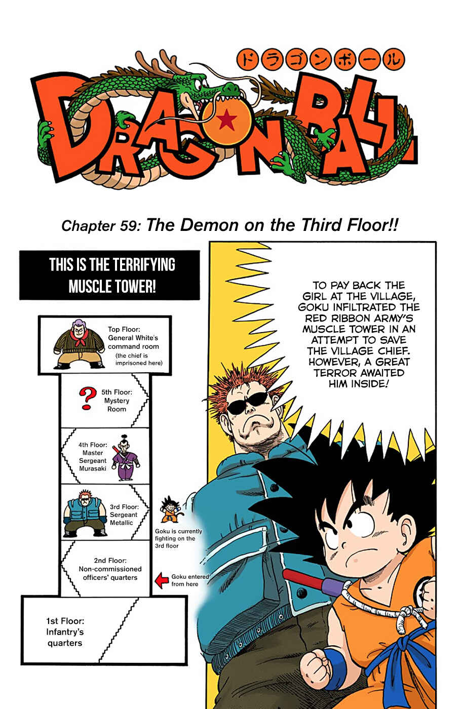 Page 1 Chapter 59 Dragon Ball (Official Colored)