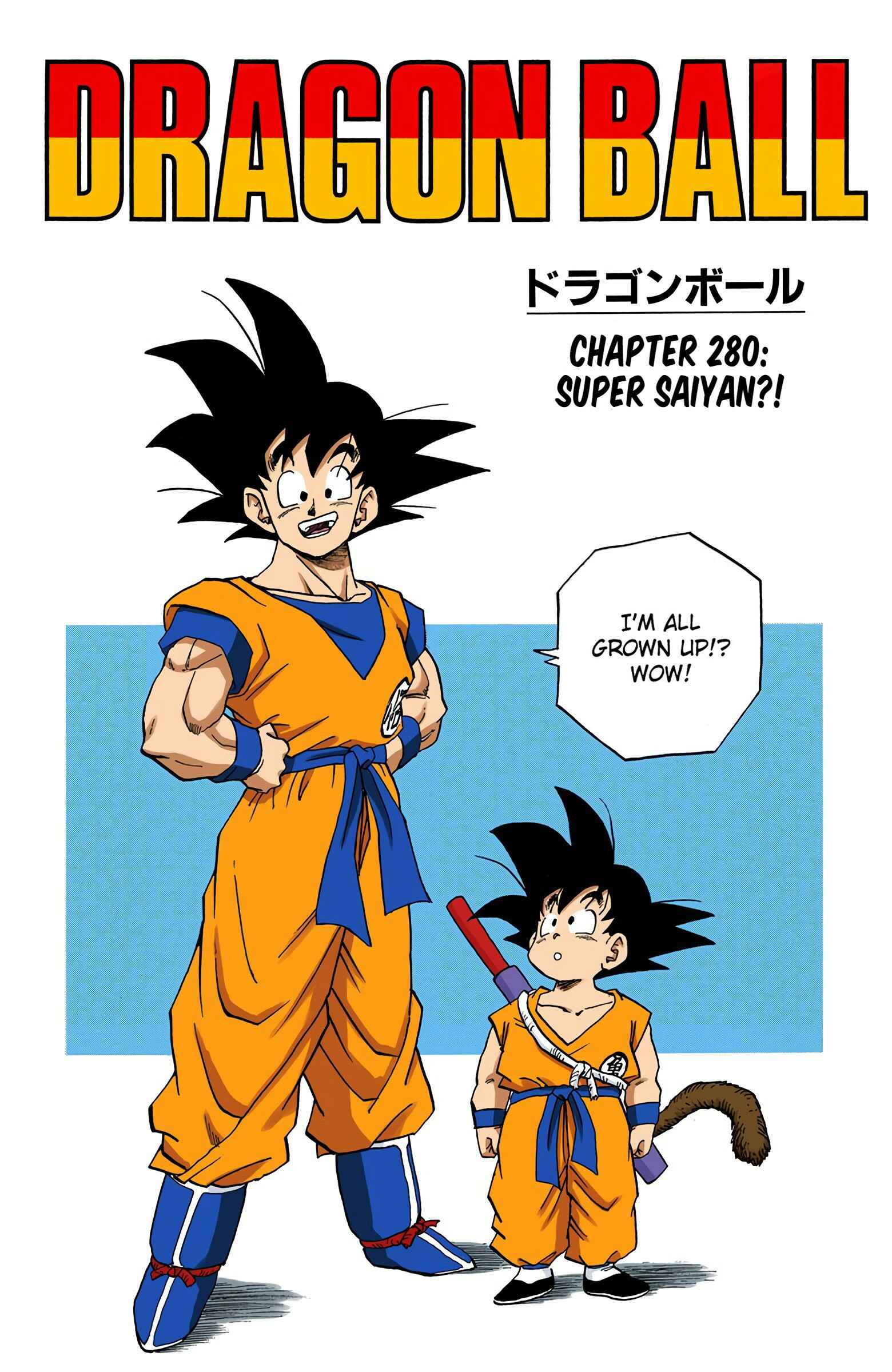 Page 1 Chapter 280 Dragon Ball (Official Colored)