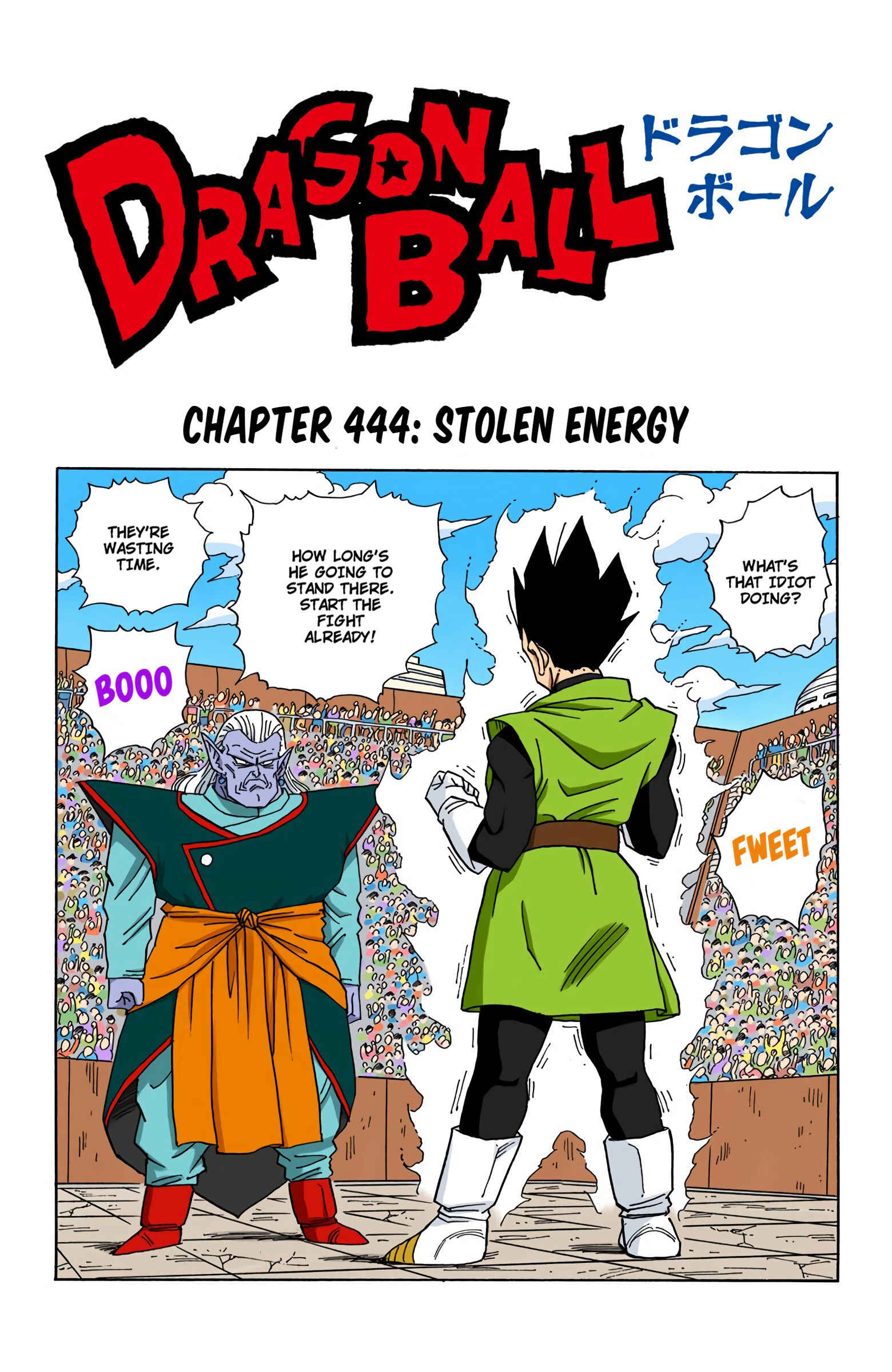 Page 1 Chapter 444 Dragon Ball (Official Colored)