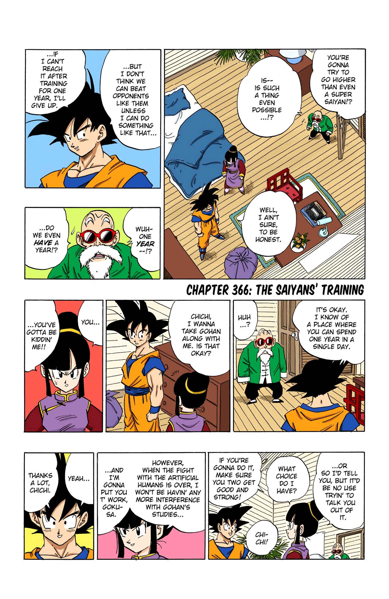 Page 1 Chapter 366 Dragon Ball (Official Colored)