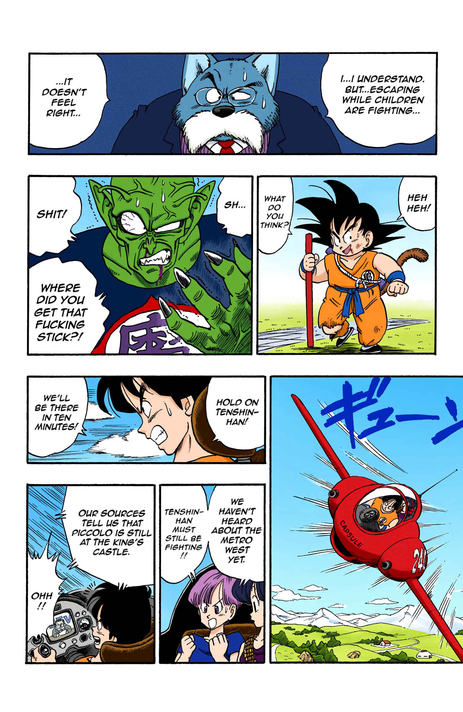 Page 8 Chapter 158 Dragon Ball (Official Colored)