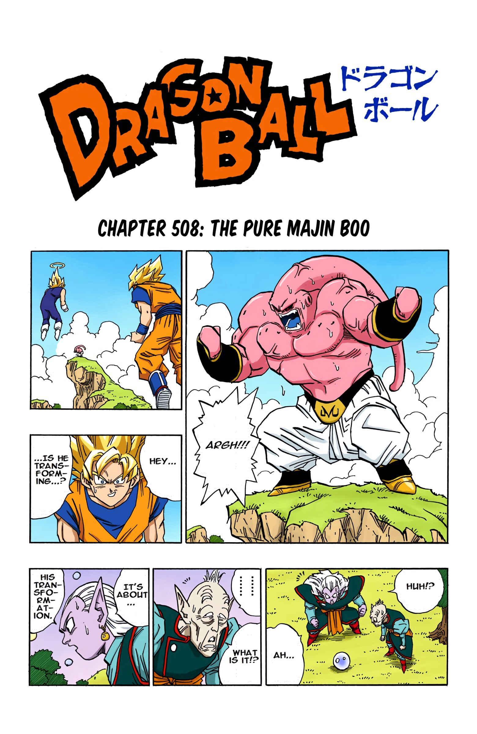 Page 1 Chapter 508 Dragon Ball (Official Colored)