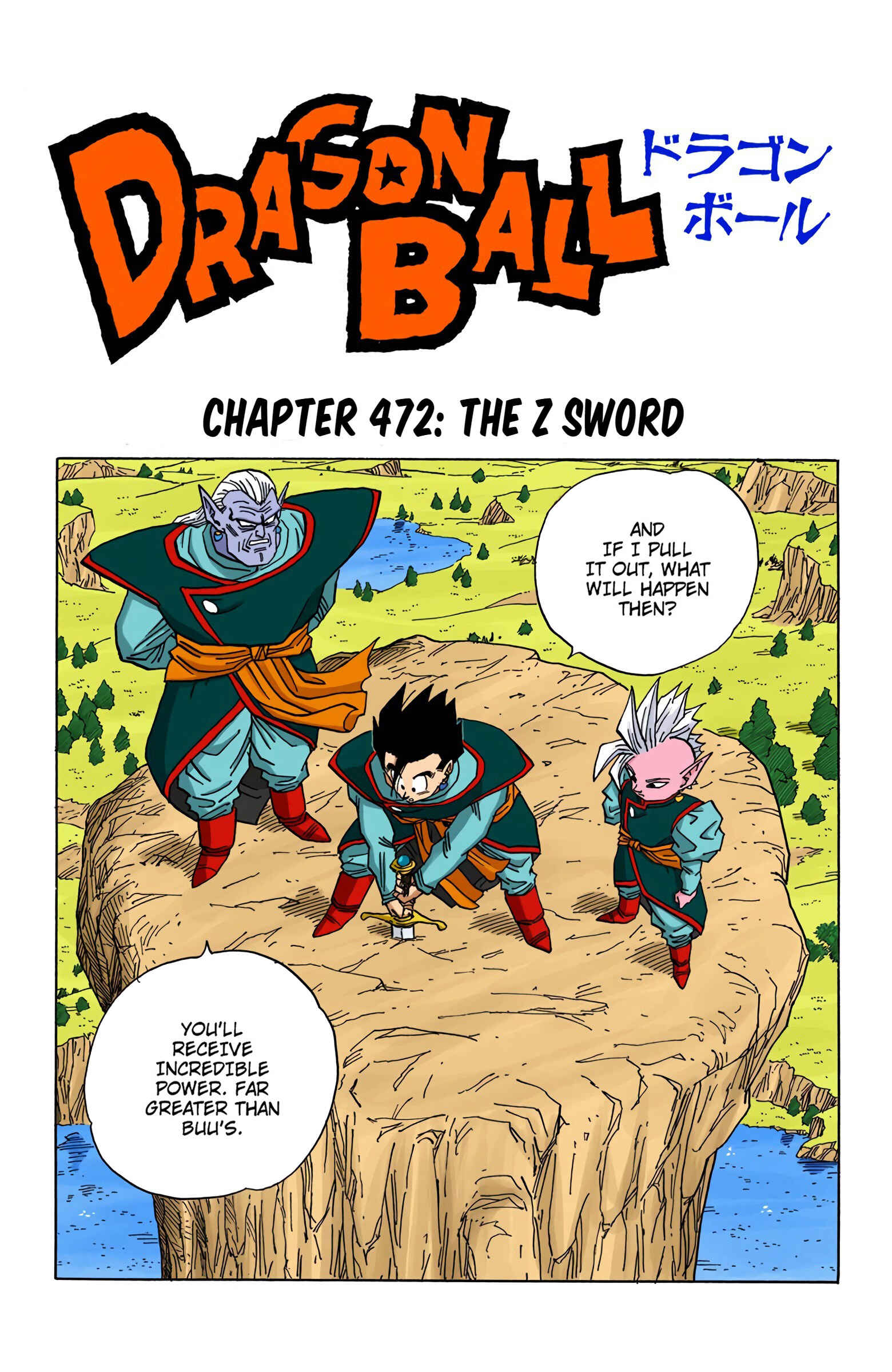Page 1 Chapter 472 Dragon Ball (Official Colored)