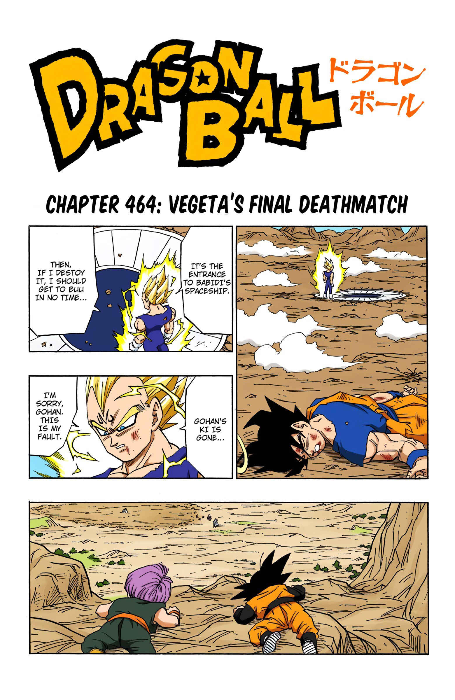 Page 1 Chapter 464 Dragon Ball (Official Colored)