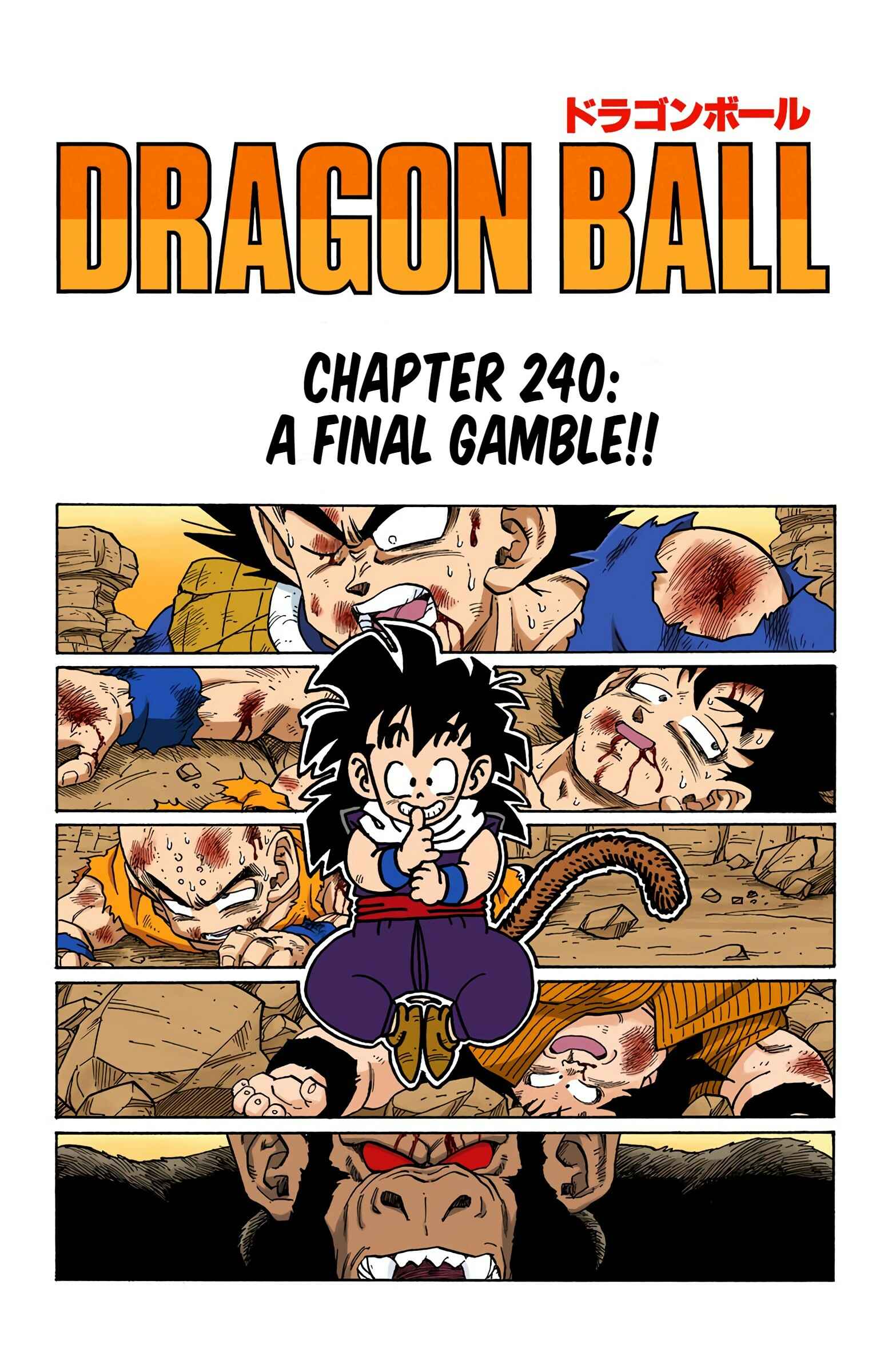 Page 1 Chapter 240 Dragon Ball (Official Colored)