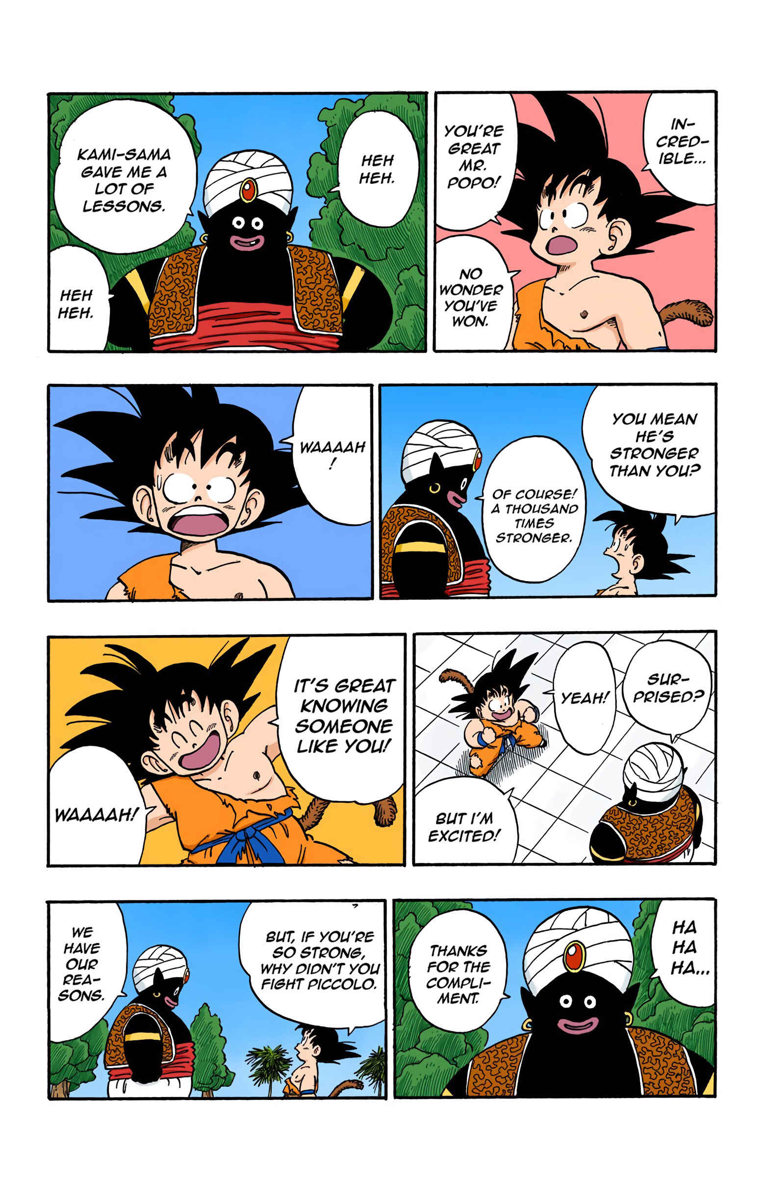 Page 8 Chapter 164 Dragon Ball (Official Colored)