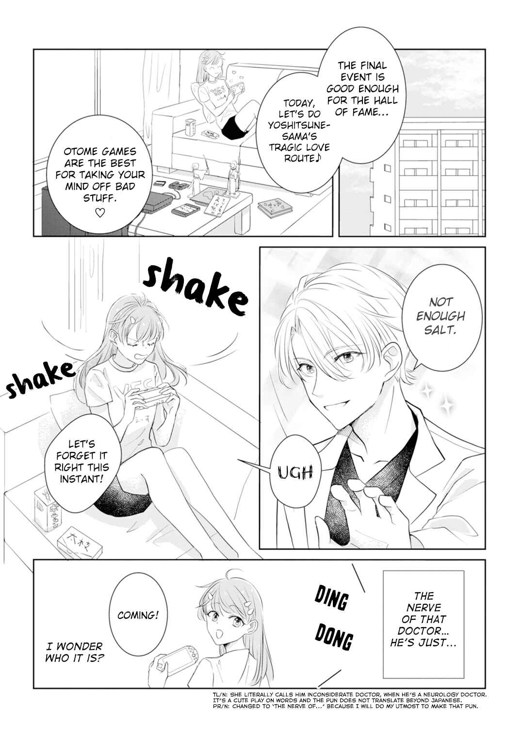 Page 5 Chapter 3 Shinkei Naikai to Otome Gamer