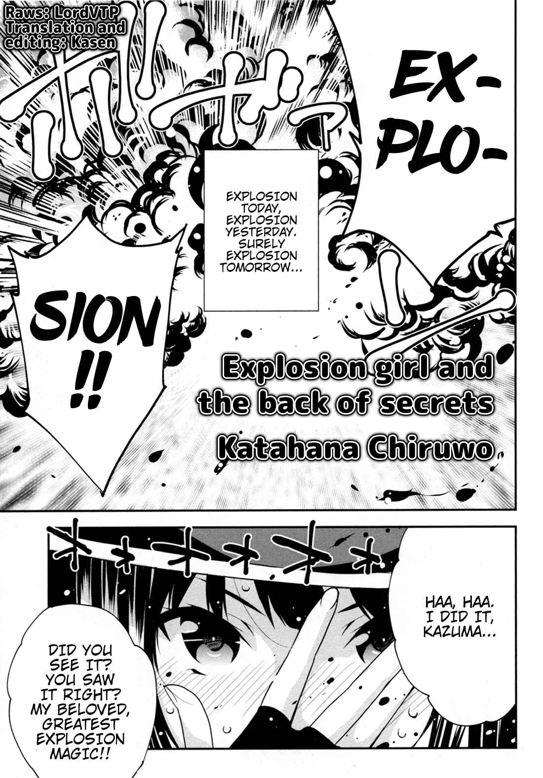 Page 1 Chapter 10 Kono Subarashii Sekai ni Shukufuku wo! Megumin Anthology