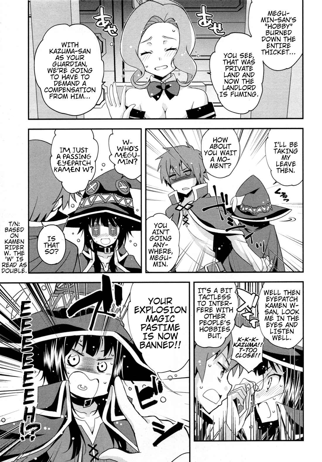 Page 3 Chapter 10 Kono Subarashii Sekai ni Shukufuku wo! Megumin Anthology