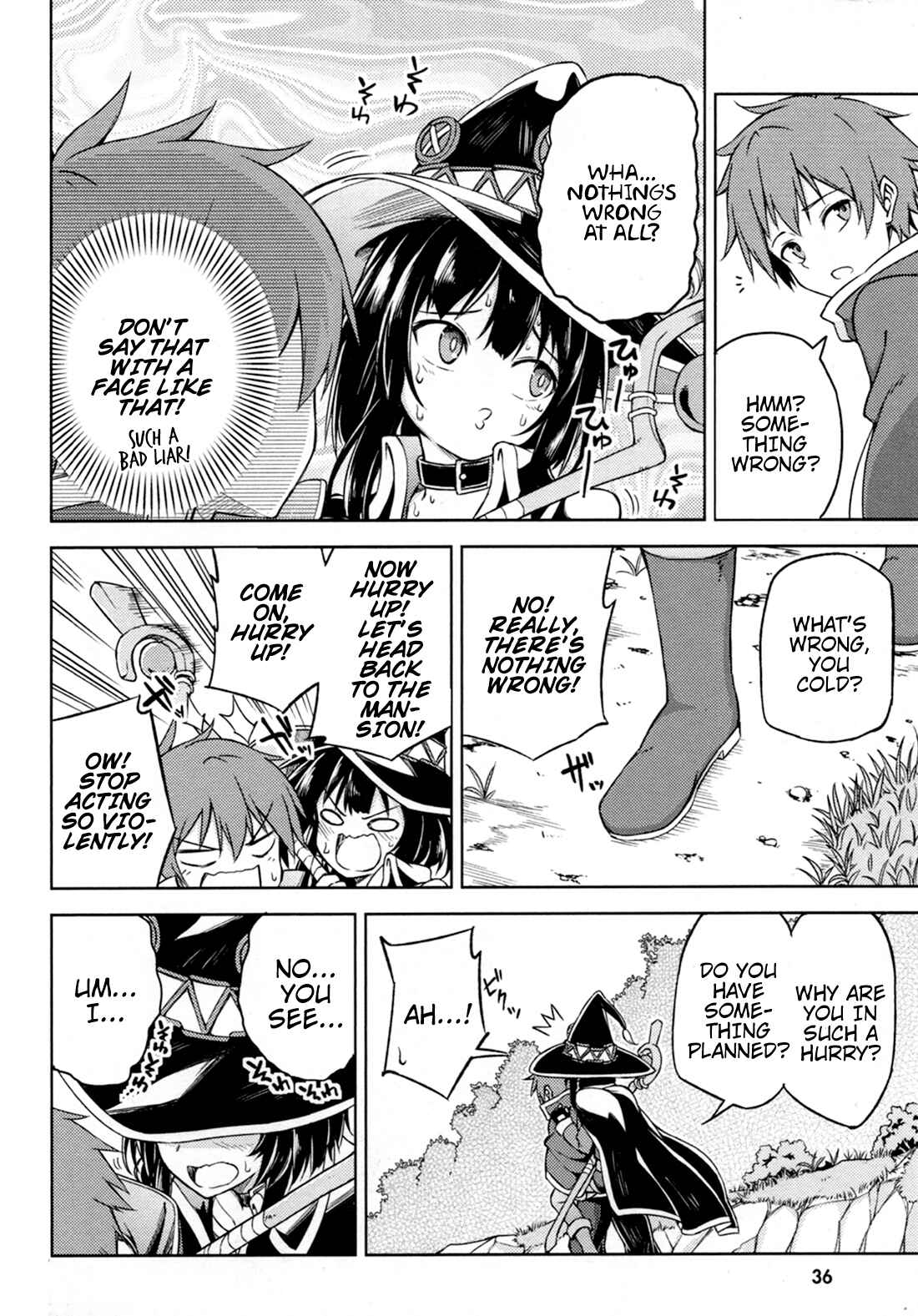 Page 4 Chapter 4 Kono Subarashii Sekai ni Shukufuku wo! Megumin Anthology